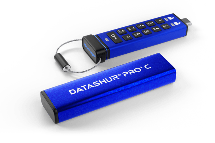 DATASHUR PRO 128GB USB3.2 未使用品 datAshur PRO+C USB 3.2 (Gen1) Type-C Encrypted Flash Drive